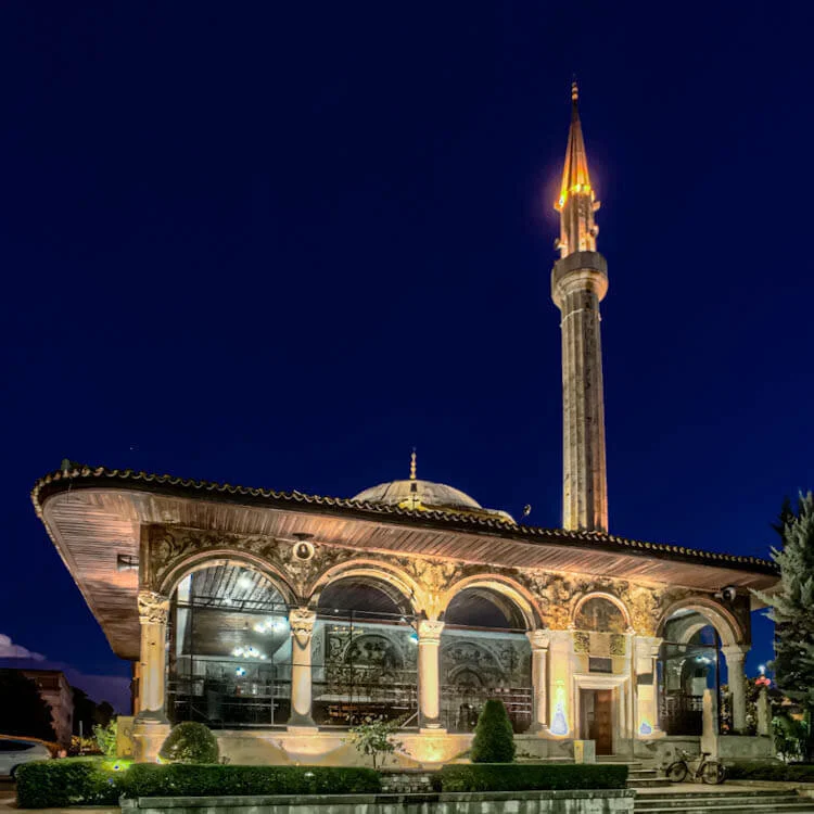 Et&rsquo;hem Bey Mosque during the Blue Hour