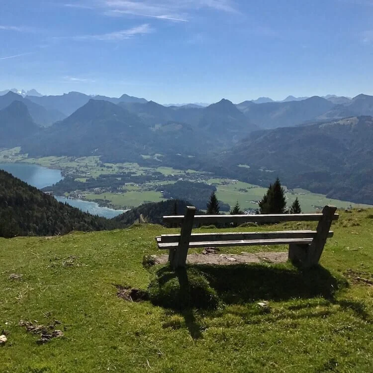 Time to take a rest at Schafberg Mountain. Shot on iPhone 7 Plus