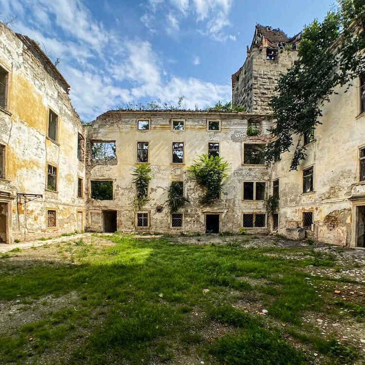 Castle Yard of Castle Pottendorf