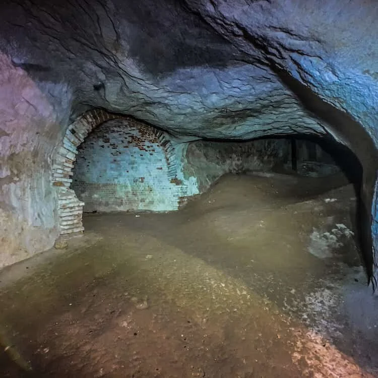Unfinished tunnel