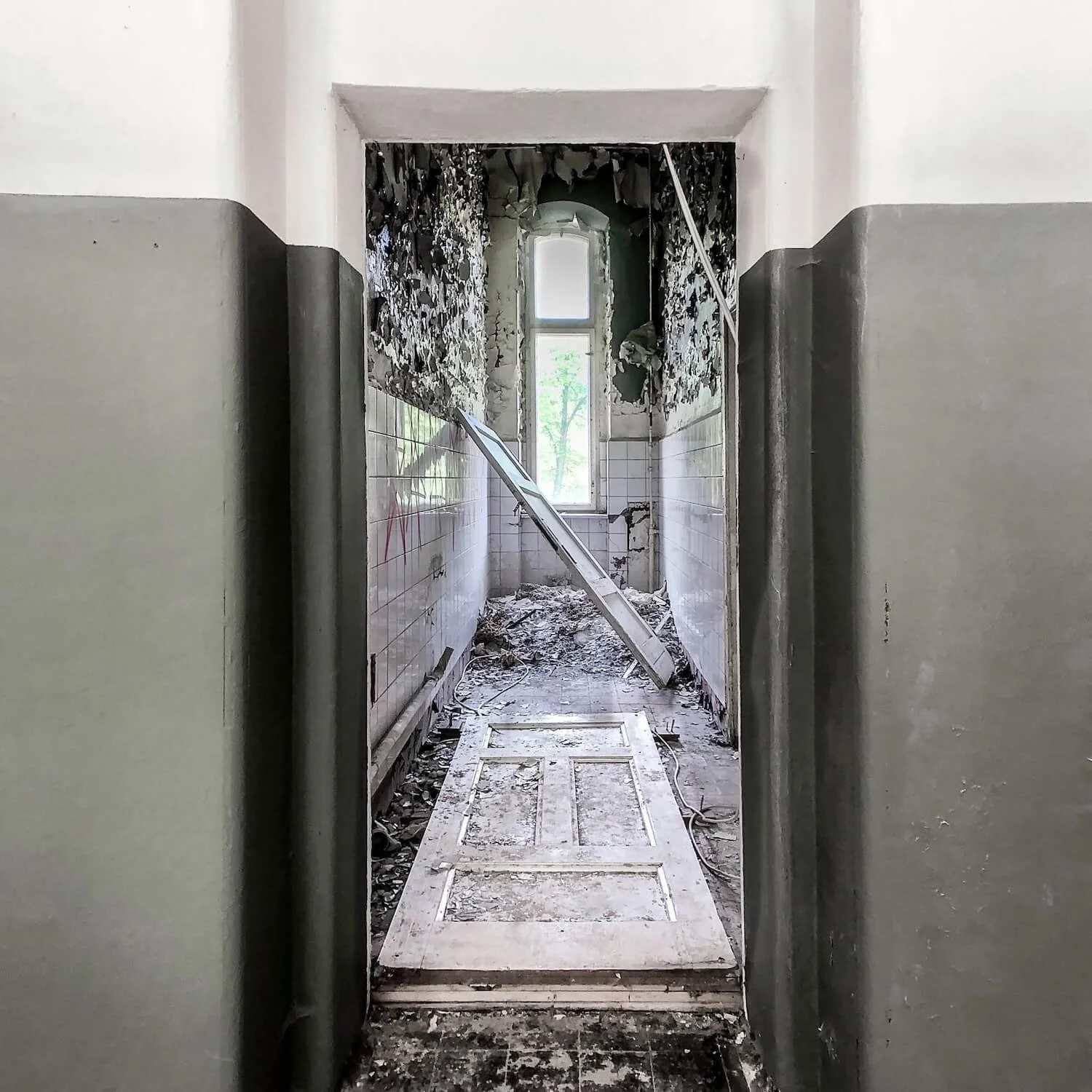 A former filming location at the Beelitz Heilstätten