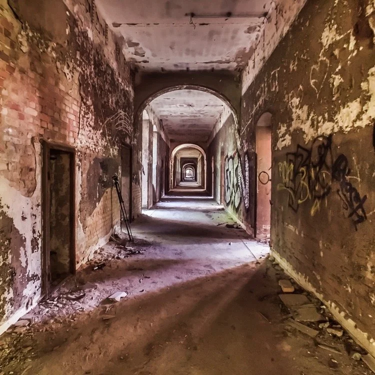 Photos of my visit to Beelitz Heilstätten, the abandoned hospital near Berlin