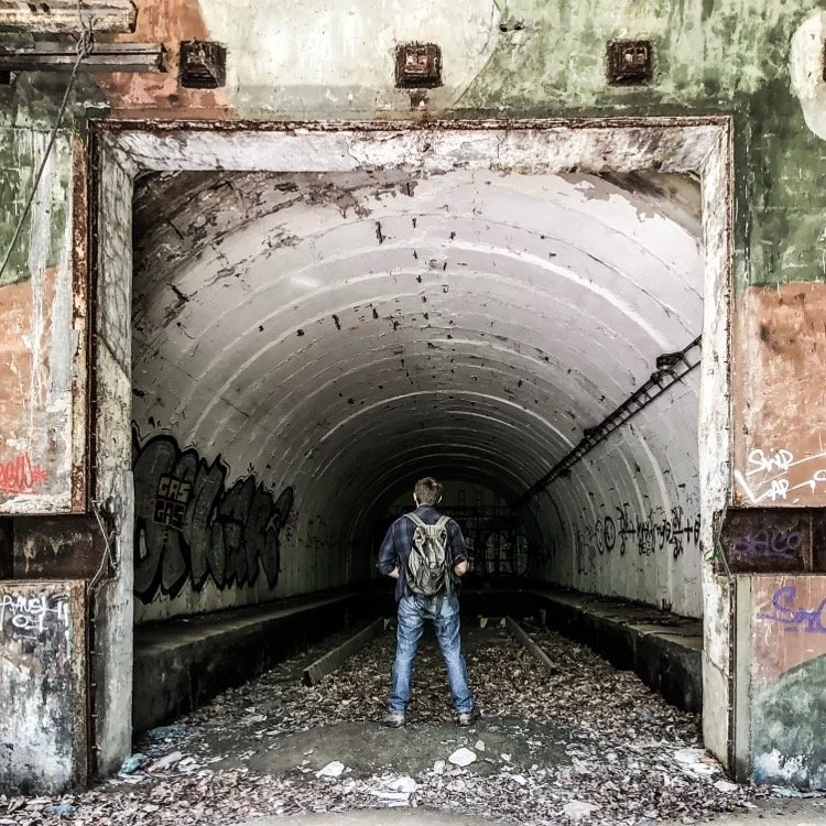 Abandoned anti aircraft missile base and bunkers in Slovakia