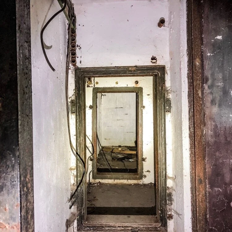 Inside a a bunker at Devinska Kobyla