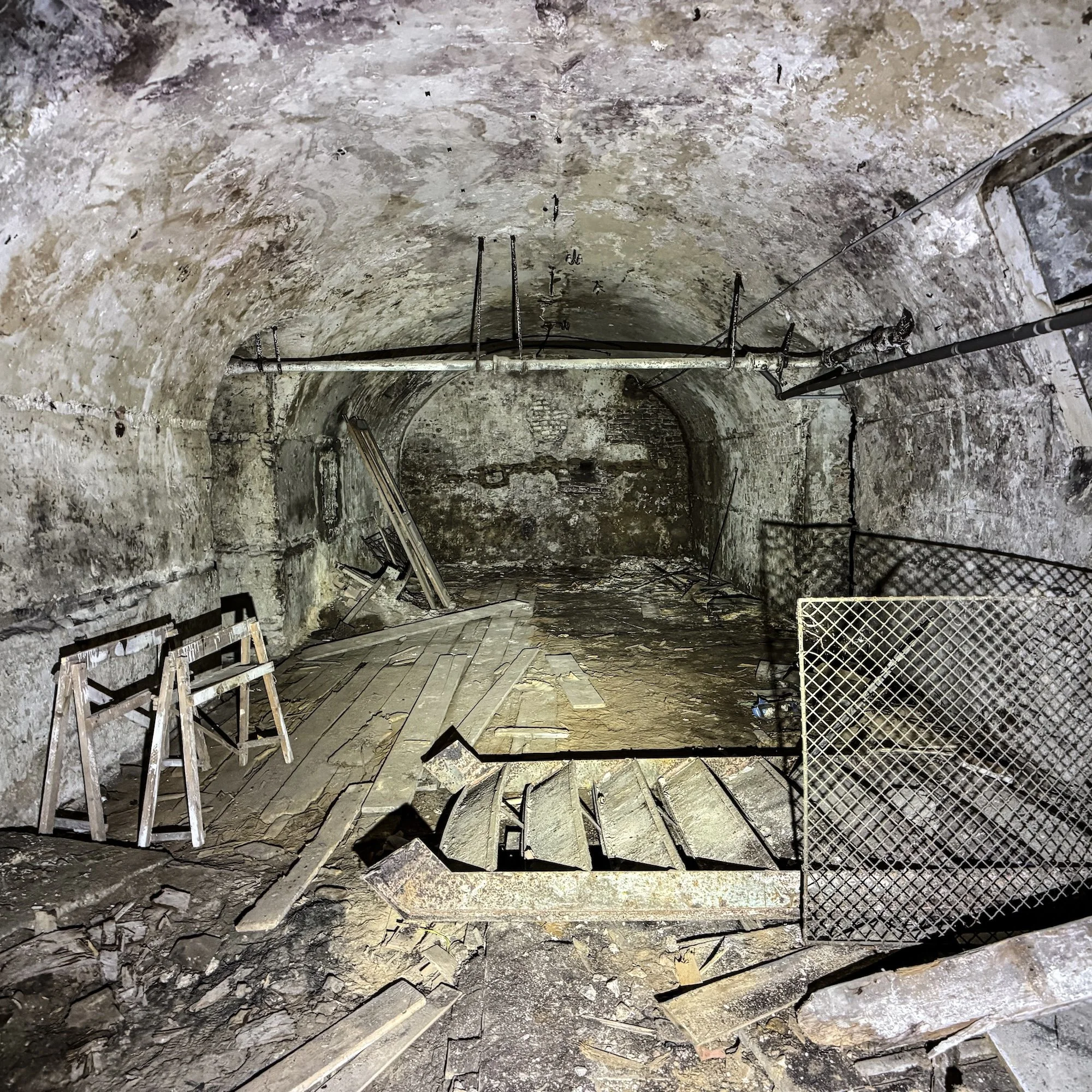 Abandoned storage room below Vienna