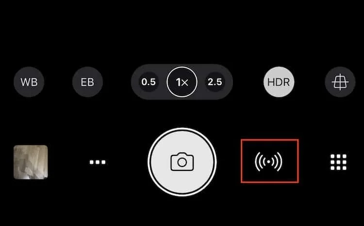 Anti-shake shutter release in ProCamera App