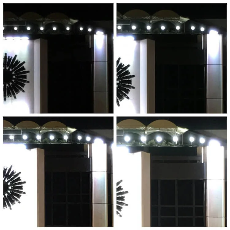 Comparison of different shooting modes with ProCamera.