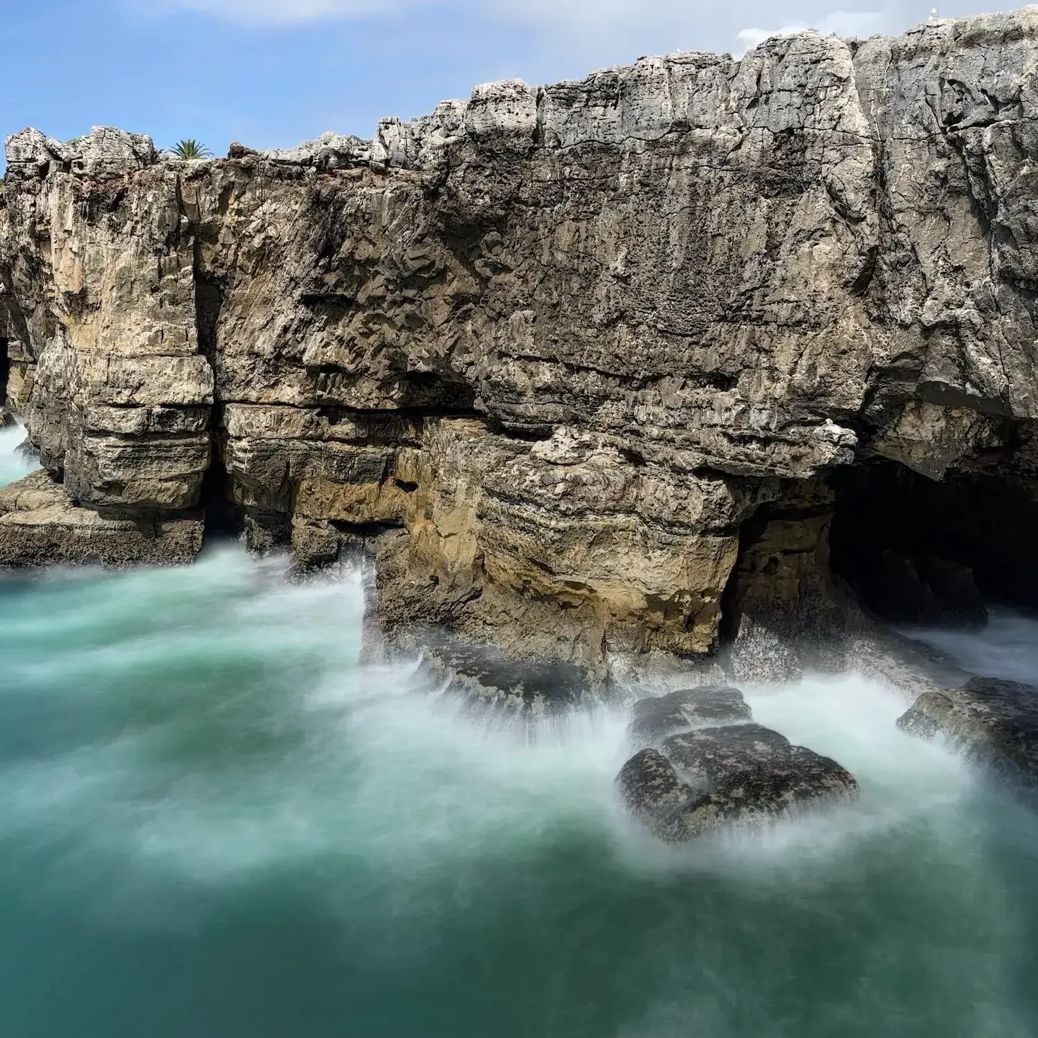 Devil&rsquo;s mouth, Portugal, shot with Reeheld Camera App.