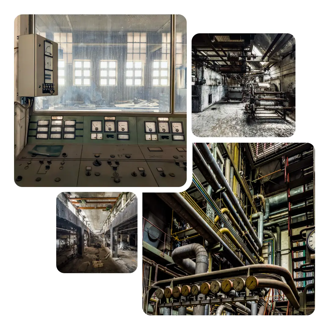 Exploring the abandoned paper mill Scheufelen, Germany